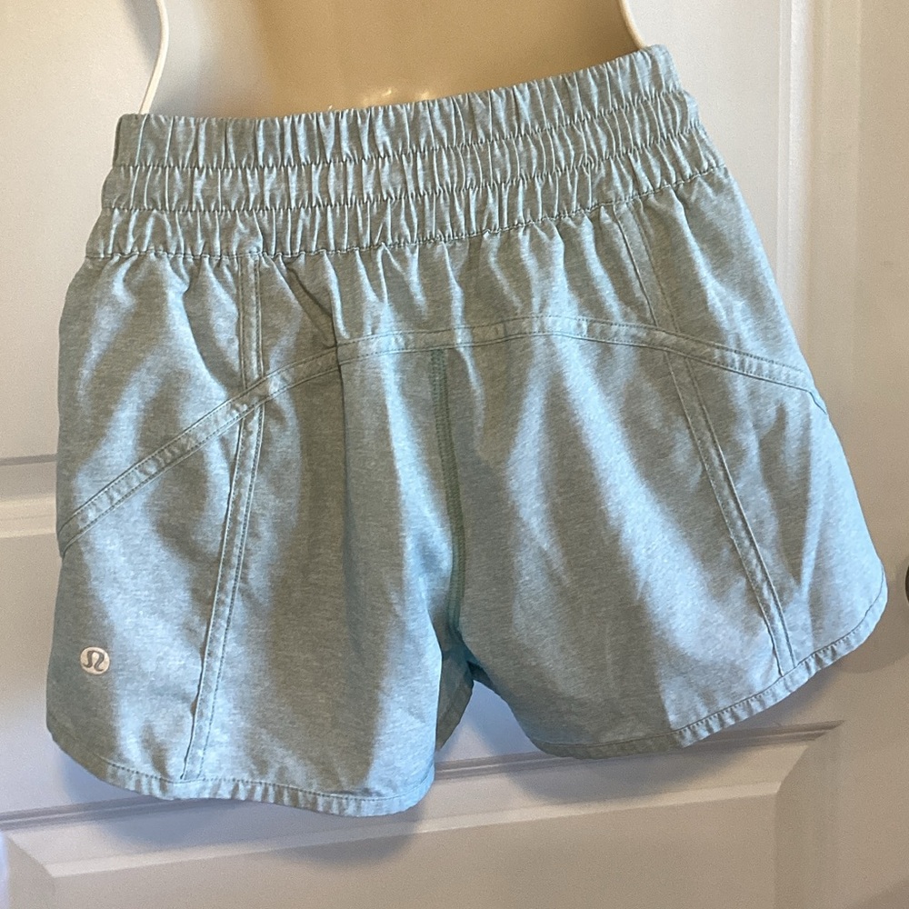 lululemon athletica Women's Sky Blue Athletic Shorts